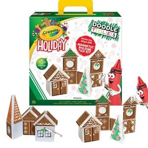 Crayola Gingerbread House Magnetic Tiles